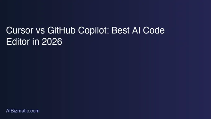 Cursor vs GitHub Copilot: Best AI Code Editor in 2026