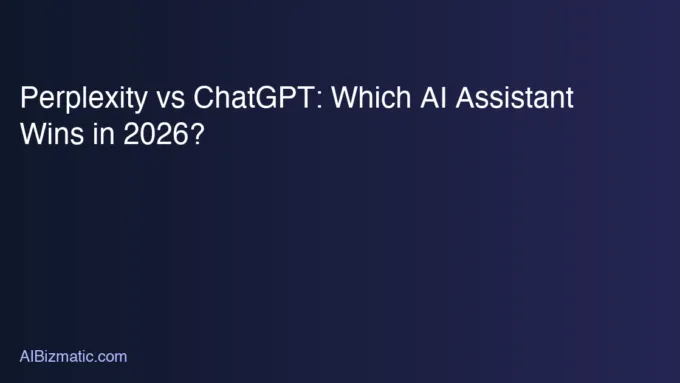 Perplexity vs ChatGPT: Which AI Assistant Wins in 2026?